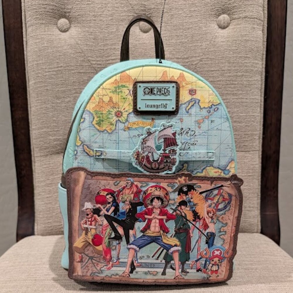 Loungefly One Piece 25th Anniversary Straw Hat Pirates Mini Backpack